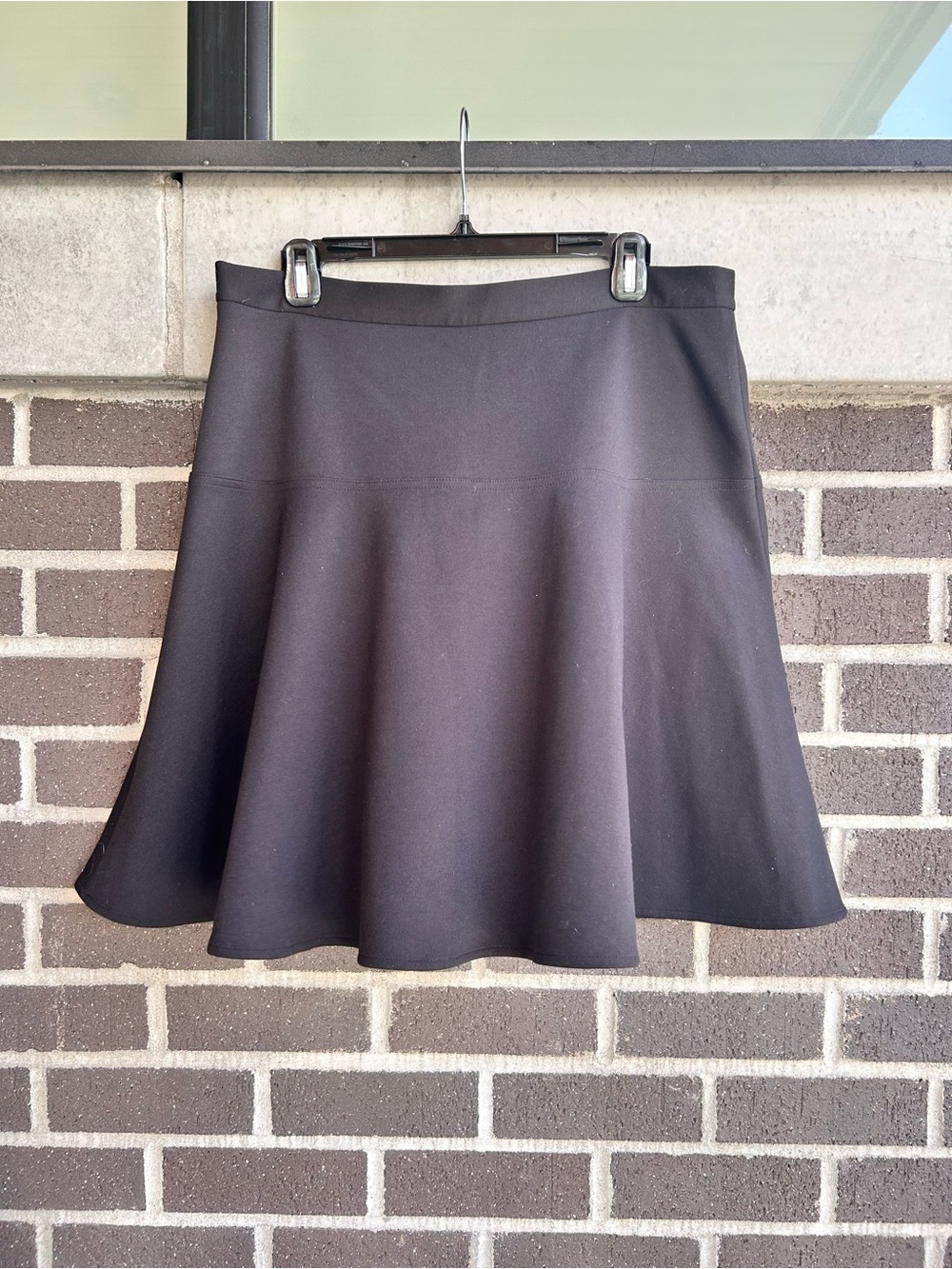 Calvin Klein Black Circle Skirt